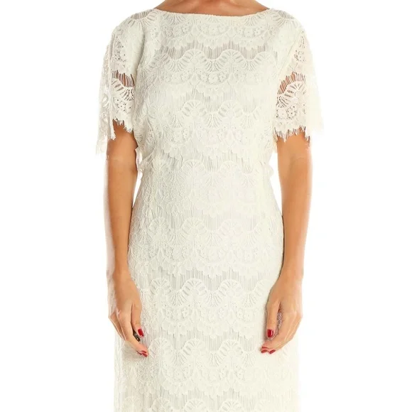Preston and York lace/sequin pink parfait cocktail dress